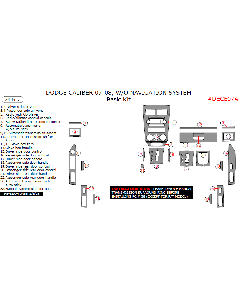 Wow Trim ® - 24 Pcs Basic Dash Kit (DECE07A)