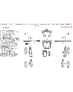 Wow Trim ® - 24 Pcs Full Dash Kit (E-CTLV04B)