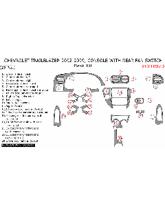 Wow Trim ® - 26 Pcs Basic Dash Kit (CTTB02D)