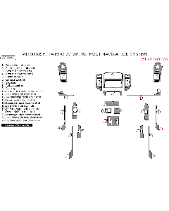 Wow Trim ® - 26 Pcs Main Dash Kit (E-MIPO07A)