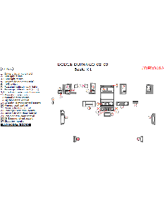Wow Trim ® - 27 Pcs Basic Dash Kit (DEDO08A), Diagram