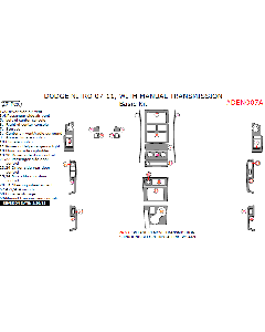 Wow Trim ® - 27 Pcs Basic Dash Kit (DENO07A)