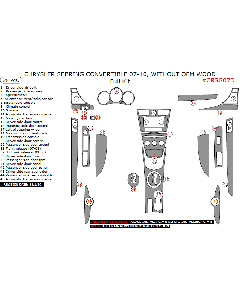 Wow Trim ® - 28 Pcs Full Dash Kit (CRSG07D)