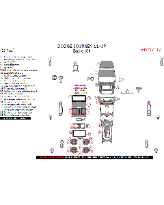 Wow Trim ® - 29 Pcs Basic Dash Kit (DEJY11A), Diagram