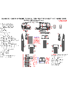 Wow Trim ® - 29 Pcs Full Dash Kit (CTSO99F)