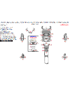 Wow Trim ® - 30 Pcs Basic Dash Kit (ARIX13C)