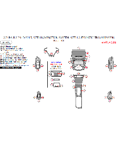 Wow Trim ® - 30 Pcs Basic Dash Kit (ARIX13E)
