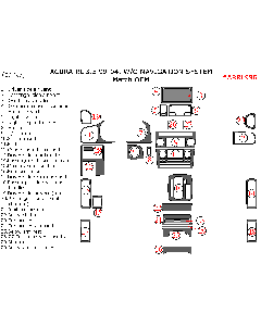 Wow Trim ® - 30 Pcs Match OEM Main Dash Kit (ARRL99B)