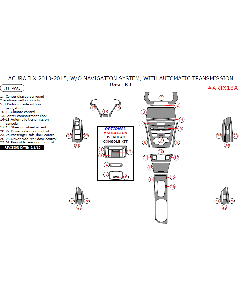 Wow Trim ® - 31 Pcs Basic Dash Kit (ARIX13A)