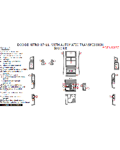 Wow Trim ® - 32 Pcs Basic Dash Kit (DENO07C)