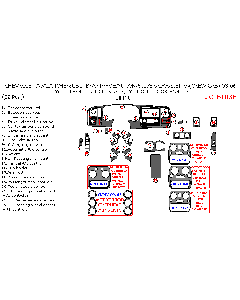 Wow Trim ® - 32 Pcs Full Dash Kit (CTBT03F)