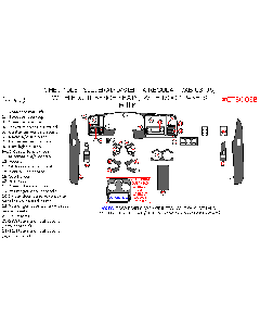 Wow Trim ® - 32 Pcs Full Dash Kit (CTSO03B)