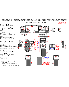 Wow Trim ® - 32 Pcs Full Dash Kit (CTSO99A)