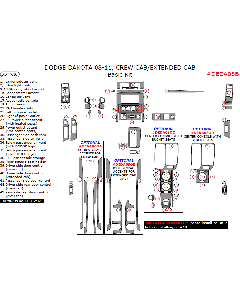 Wow Trim ® - 33 Pcs Basic Dash Kit (DEDA08B)
