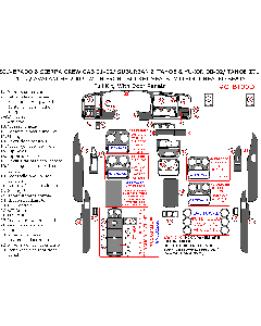 Wow Trim ® - 33 Pcs Full Dash Kit (CTBT00D)