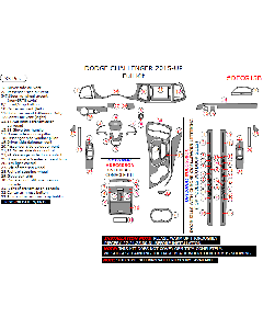 Wow Trim ® - 33 Pcs Full Dash Kit (DECG15B)