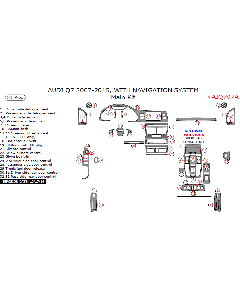 Wow Trim ® - 33 Pcs Main Dash Kit (AIQ707A)