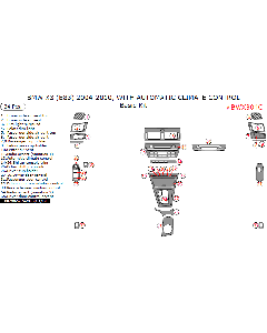Wow Trim ® - 34 Pcs Basic Dash Kit (BWX304C)