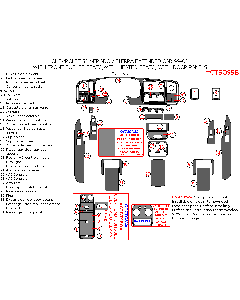 Wow Trim ® - 34 Pcs Full Dash Kit (CTSO99B)