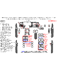 Wow Trim ® - 35 Pcs Full Dash Kit (CTBT03H)