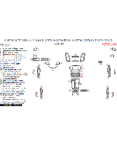 Wow Trim ® - 36 Pcs Basic Dash Kit (CTIA14C)