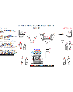 Wow Trim ® - 36 Pcs Basic Dash Kit (CTTE15A)