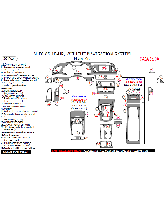 Wow Trim ® - 36 Pcs Main Dash Kit (AIA510A)