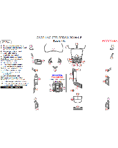 Wow Trim ® - 37 Pcs Basic Dash Kit (CCCS14A)