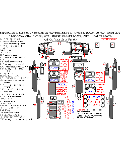Wow Trim ® - 37 Pcs Full Dash Kit (CTBT00C)