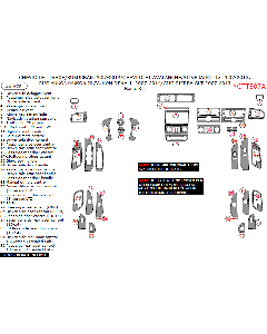 Wow Trim ® - 38 Pcs Basic Dash Kit (CTTE07A)