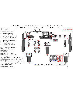 Wow Trim ® - 38 Pcs Full Dash Kit (CTSO03D)