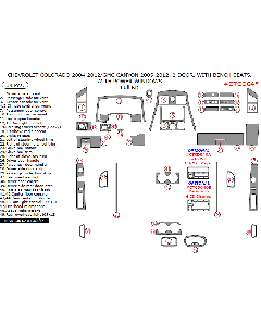 Wow Trim ® - 39 Pcs Full Dash Kit (CTCD04F)