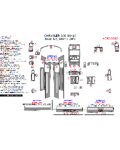 Wow Trim ® - 39 Pcs Match OEM Basic Dash Kit (CR3008C)