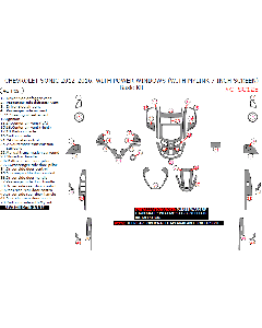 Wow Trim ® - 41 Pcs Basic Dash Kit (CTSC12E)