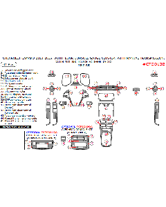 Wow Trim ® - 41 Pcs Main Dash Kit (CTCO13B)
