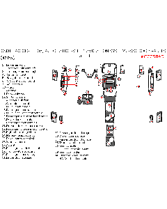 Wow Trim ® - 43 Pcs Full Dash Kit (CCCS04D), Diagram