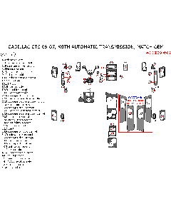 Wow Trim ® - 43 Pcs Match OEM Full Dash Kit Without 'CTS' Logo (CCCS06G)