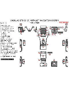 Wow Trim ® - 43 Pcs Match OEM Main Dash Kit (CCSS05A)