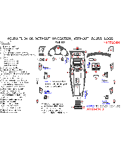Wow Trim ® - 45 Pcs Full Dash Kit (ARTL04M)
