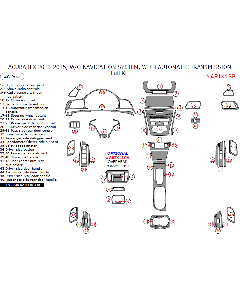 Wow Trim ® - 46 Pcs Full Dash Kit (ARIX13B)