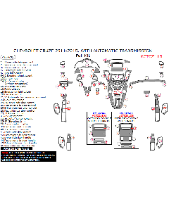 Wow Trim ® - 46 Pcs Full Dash Kit (CTCZ11B)