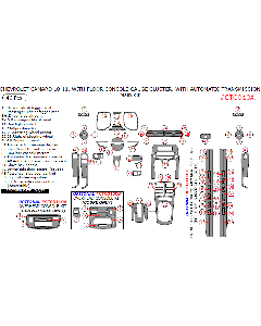 Wow Trim ® - 46 Pcs Main Dash Kit (CTCO10A)
