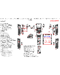 Wow Trim ® - 47 Pcs Full Dash Kit With 'CTS' Logo (CCCS04M)