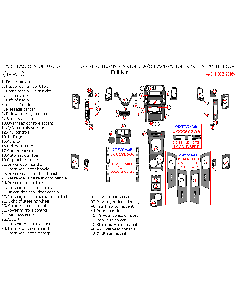 Wow Trim ® - 49 Pcs Full Dash Kit With 'CTS' Logo (CCCS06E)
