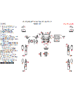 Wow Trim ® - 51 Pcs Basic Dash Kit (CTMU10A)