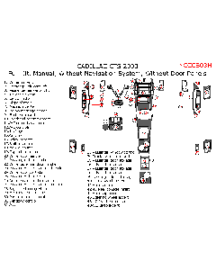Wow Trim ® - 51 Pcs Full Dash Kit (CCCS03H)