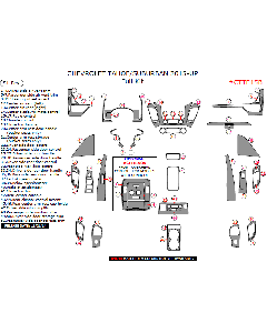 Wow Trim ® - 51 Pcs Full Dash Kit (CTTE15B)