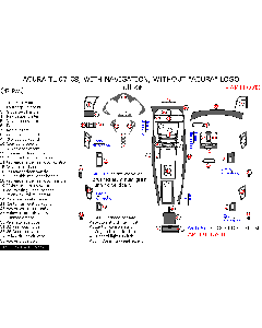 Wow Trim ® - 52 Pcs Full Dash Kit (ARTL07C)