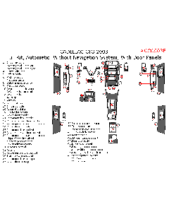 Wow Trim ® - 52 Pcs Full Dash Kit (CCCS03E)