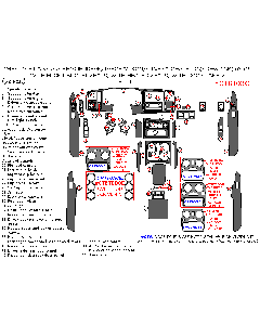 Wow Trim ® - 52 Pcs Full Dash Kit (CTBT03C)